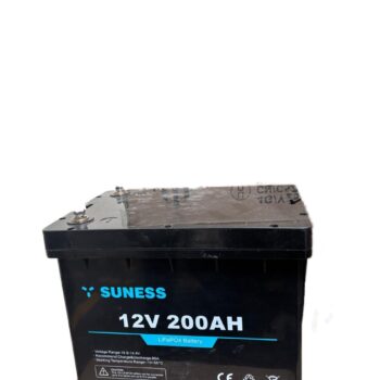 Suness LiFePO4 12V 200Ah Lithium Battery