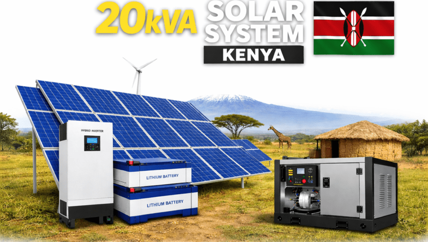20kva Solar System Kenya