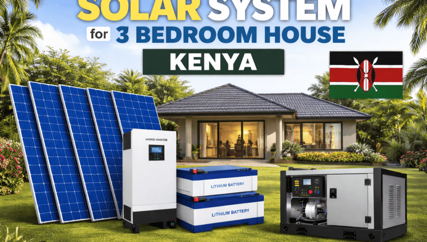 Solar System for 3 Bedroom House Kenya