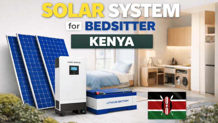 Solar System for Bedsitter Kenya