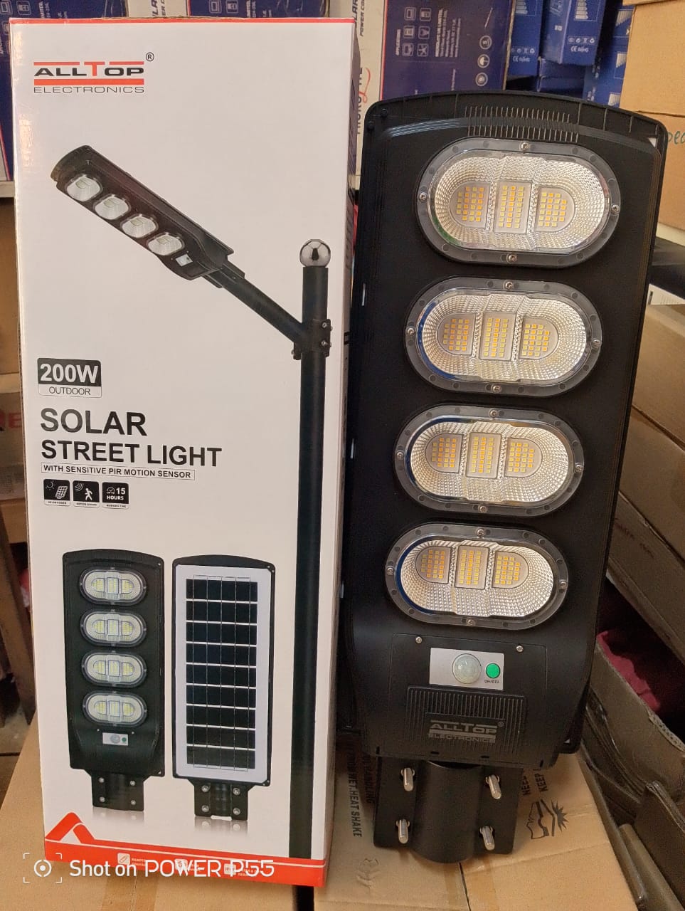 200W Solar Street Light