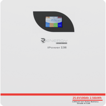 Renergy iPower 2.56 kWh Lithium Battery