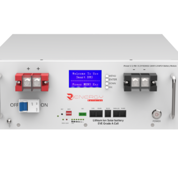 Renergy iPower 5.12-RM rack-mount Lithium Battery